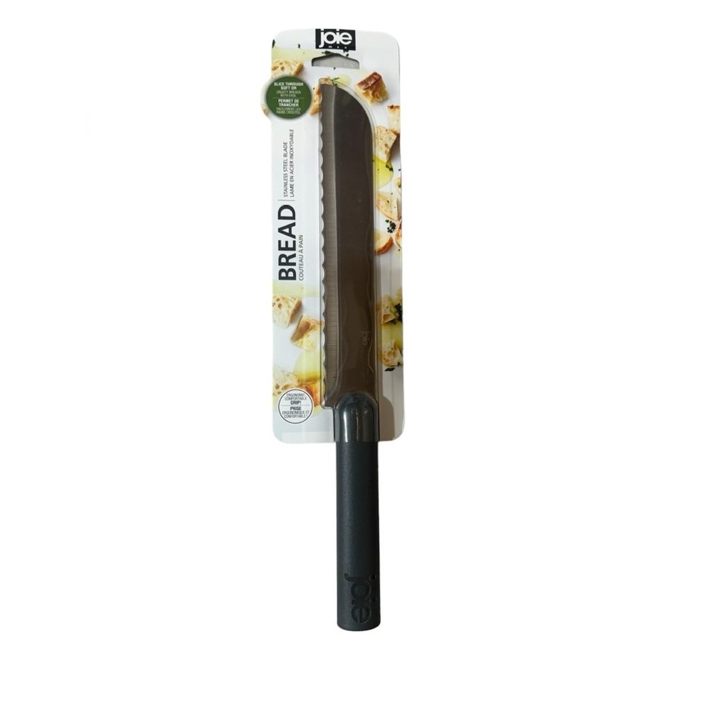 Joie Bread and Chef Stainless Steel Knife Set NEW